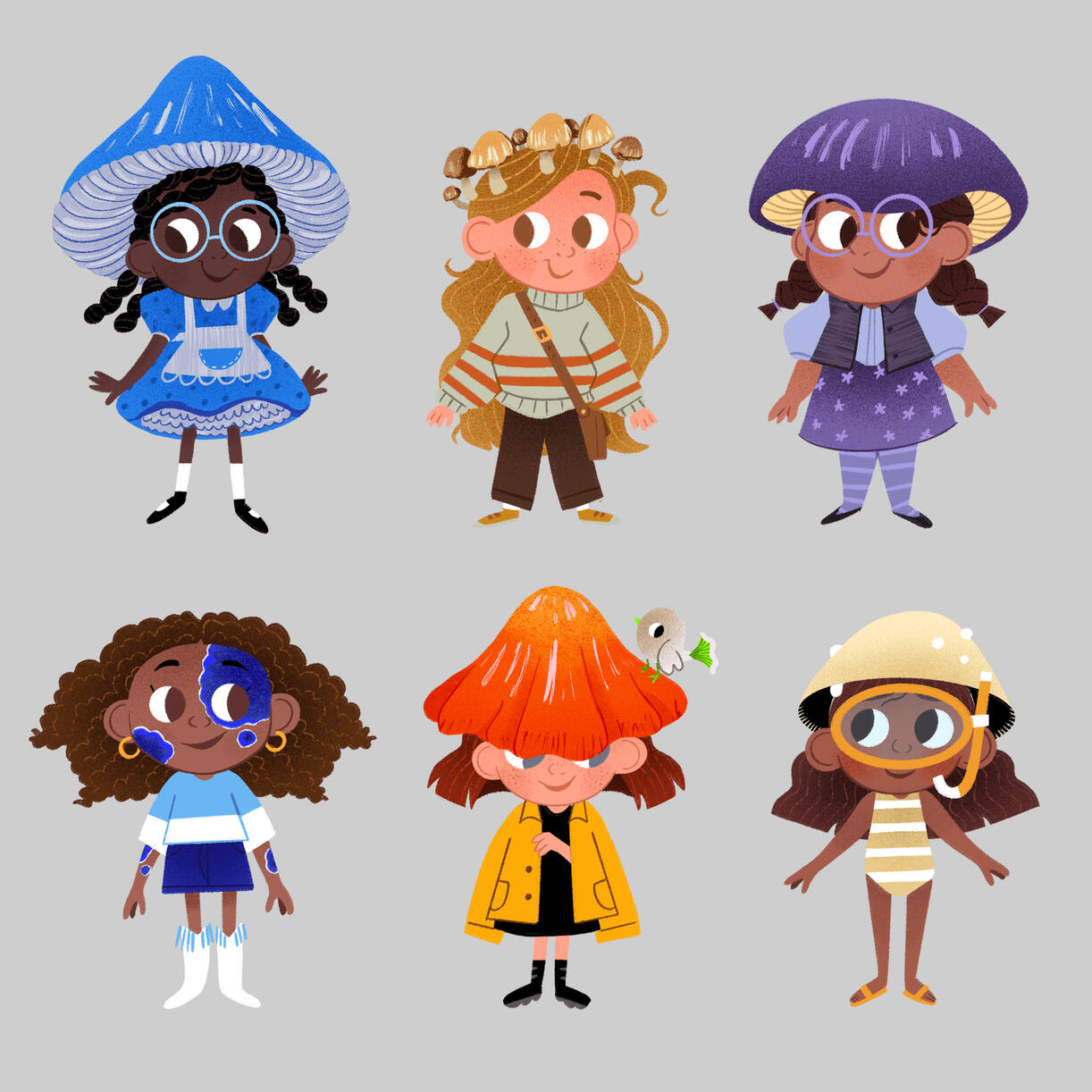 Mushroom Girls Part One