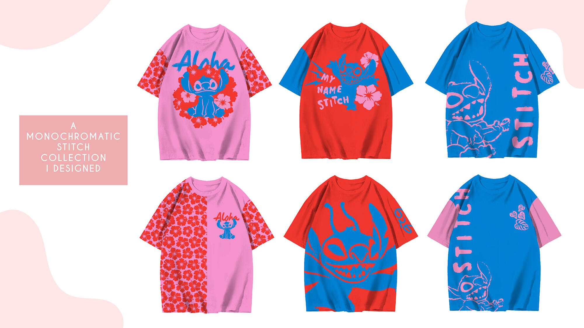 Monochromatic Stitch Shirts