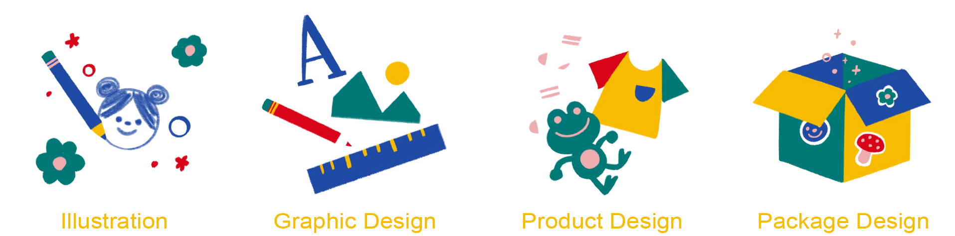 Illustration, Graphic Design, Product Design, Package Design